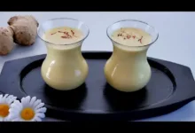 طريقة عمل حليب بالزنجبيل والعسل