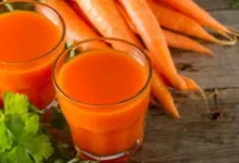 عصير الجزر بالأعشاب