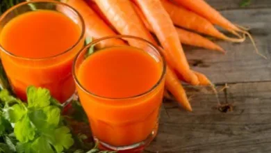 عصير الجزر بالأعشاب