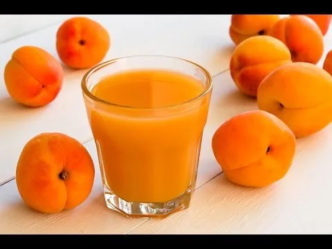 عصير المشمش والتفاح