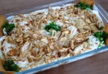 فتة الدجاج