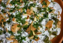 فتة الفول اﻷخضر