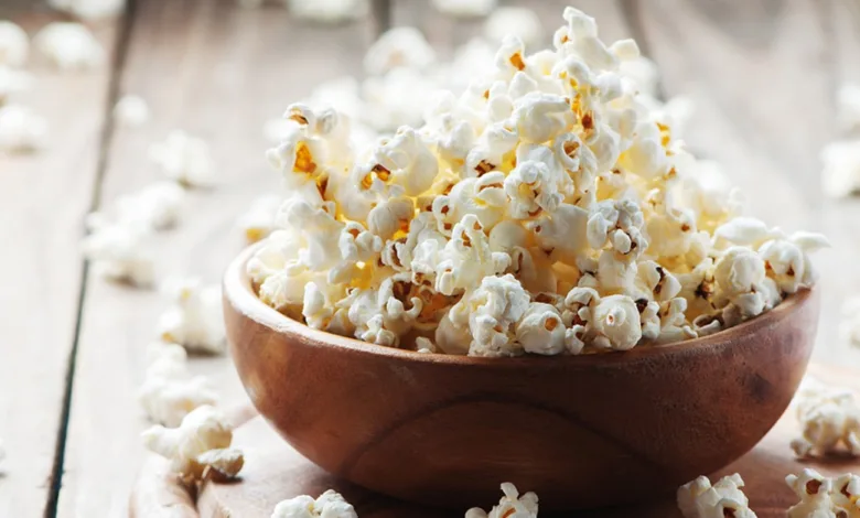 فوائد تناول الفشار