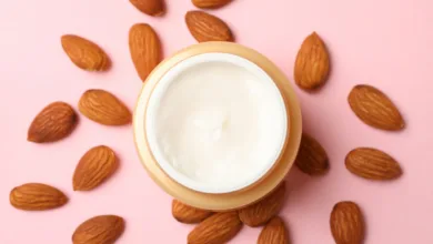 قناع اللوز لبشرة بيضاء