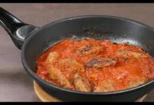 كباب بصلصة طماطم