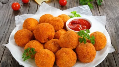 كرات البطاطس المقلية