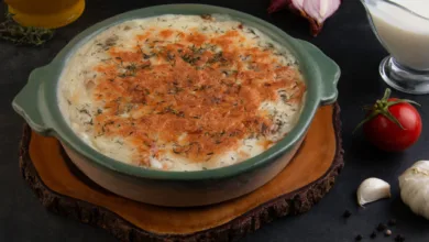 كسرول الدجاج بالخضراوات