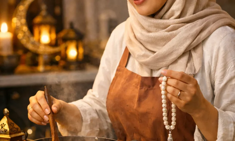 كيف تستغلين وقتك أثناء الطبخ في رمضان
