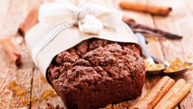 كيك الشيكولاتة بالقرفة