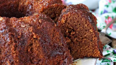 كيك العسل الأسود