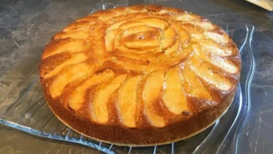 كيكة بالتفاح