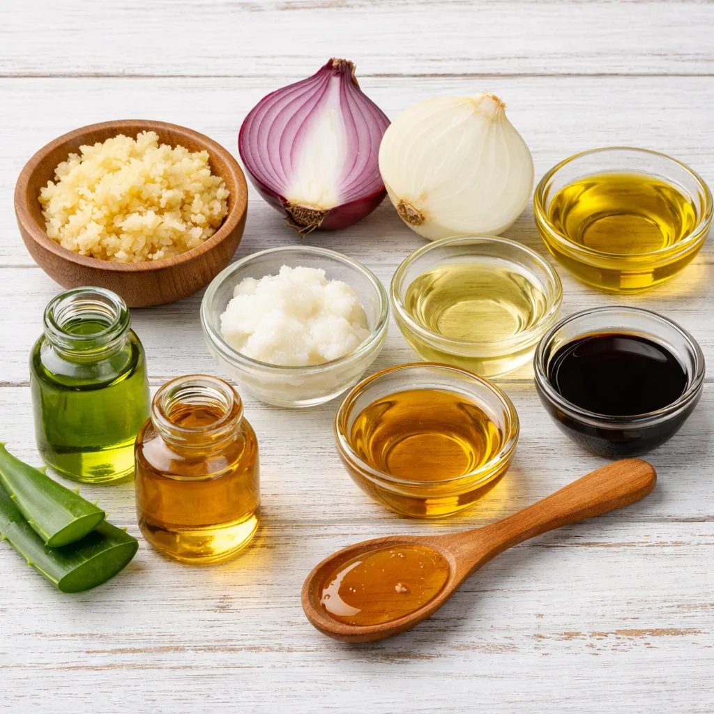 ماسك للشعر يمنع تساقط الشعر ويعالج القشرة