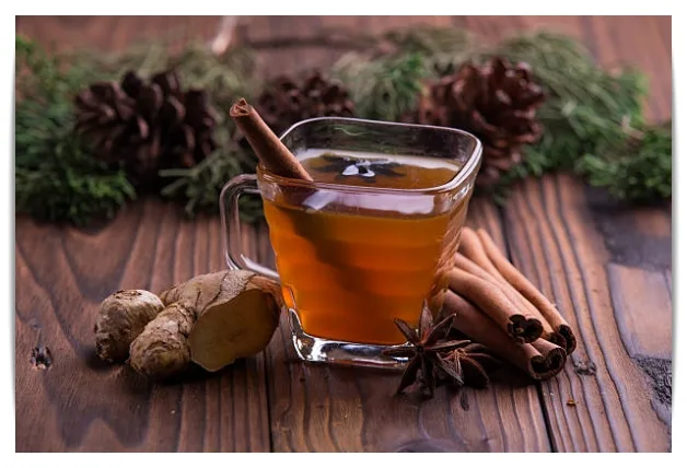مشروب الزنجبيل بالقرفة