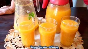 مشروب الفواكه بالليمون