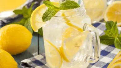 مشروب الفواكه بالليمون