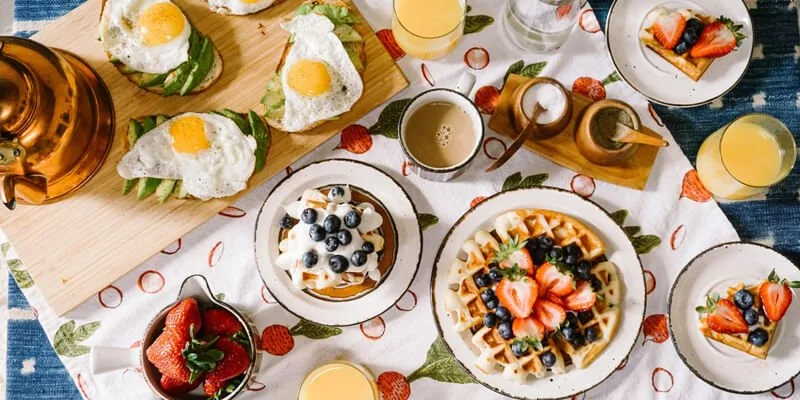 مكونات الإفطار الصحي