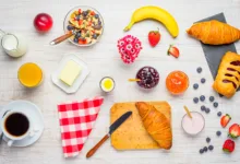 مكونات الإفطار الصحي