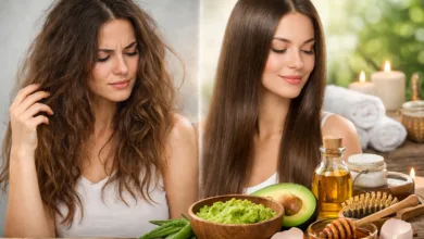 وصفات طبيعية للعناية بالشعر الهائش 1