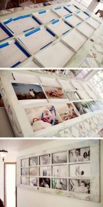 إعادة تدوير باب قديم إلى برواز للصور