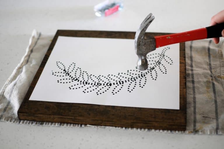 تعلمى فن الخيوط الوترية string art 
