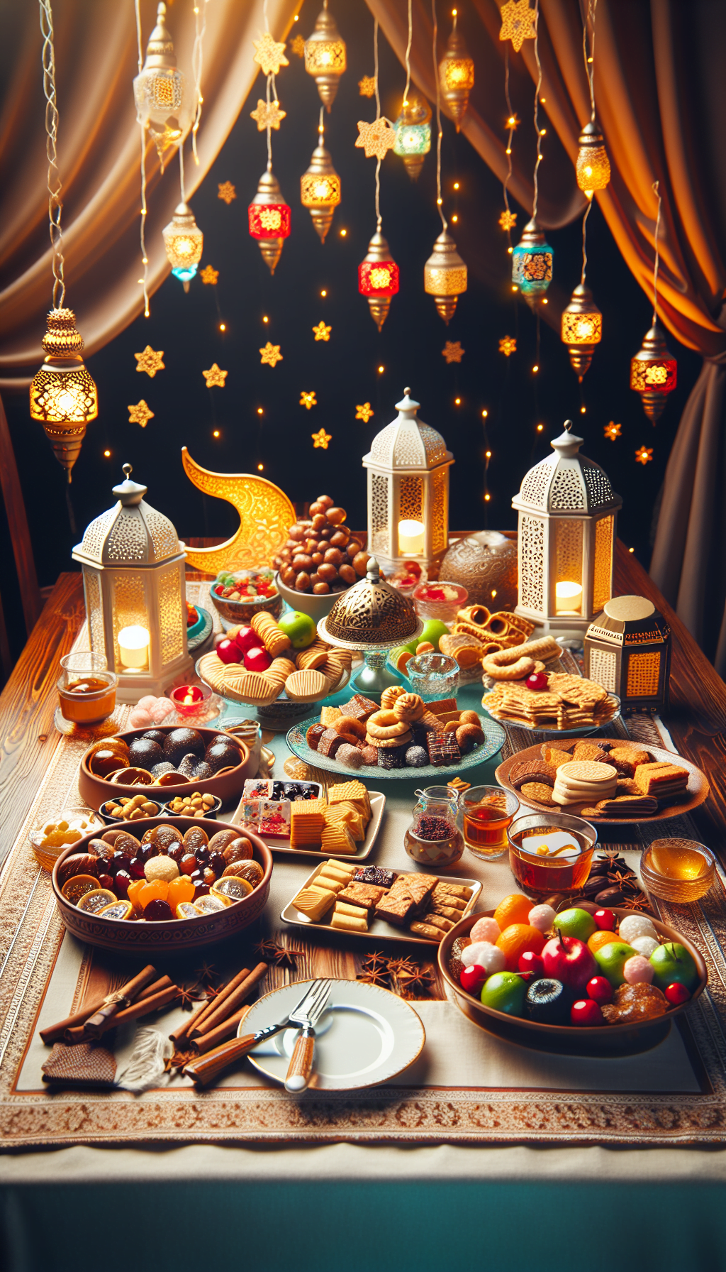 تظهر مائدة العيد دليلك الشامل بأطعمة مختلفة من اكلات العيد التقليدية 