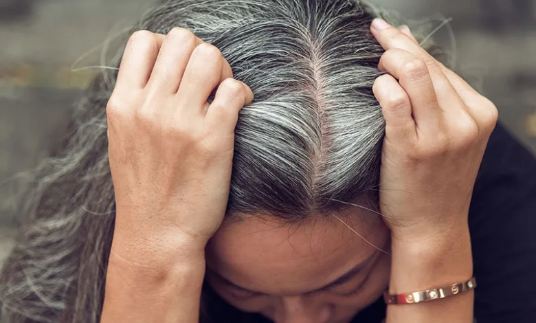 الشعر الأبيض وطرق إخفاء طلائع المشيب