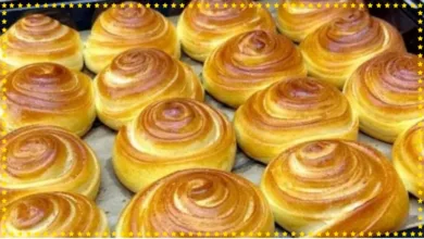 الشوريك بالزبيب والسكر