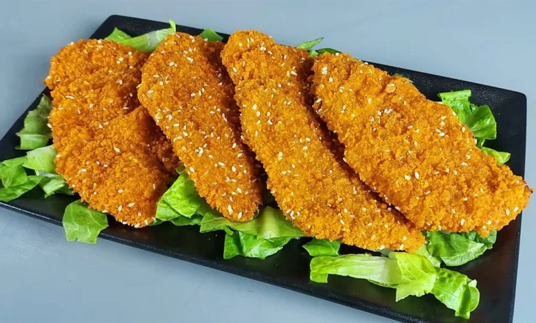 طريقة عمل البانيه المقرمش