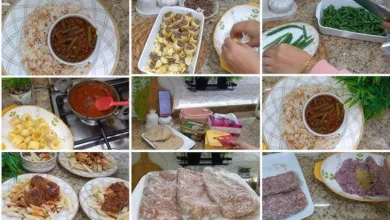 تجهيز أكل الأسبوع بميزانية محدودة