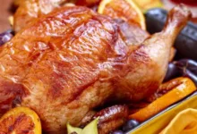 دجاج في الفرن