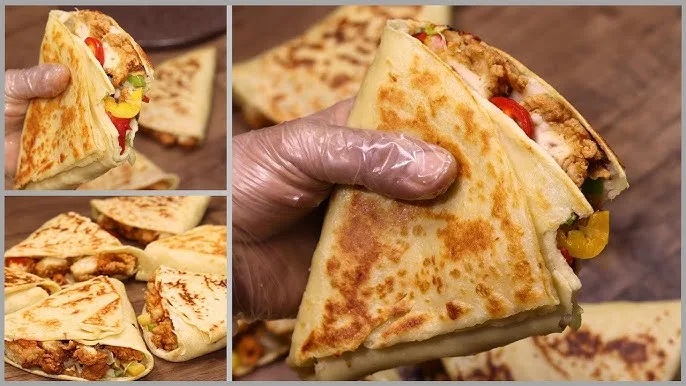 وصفة كريب الفراخ في المنزل