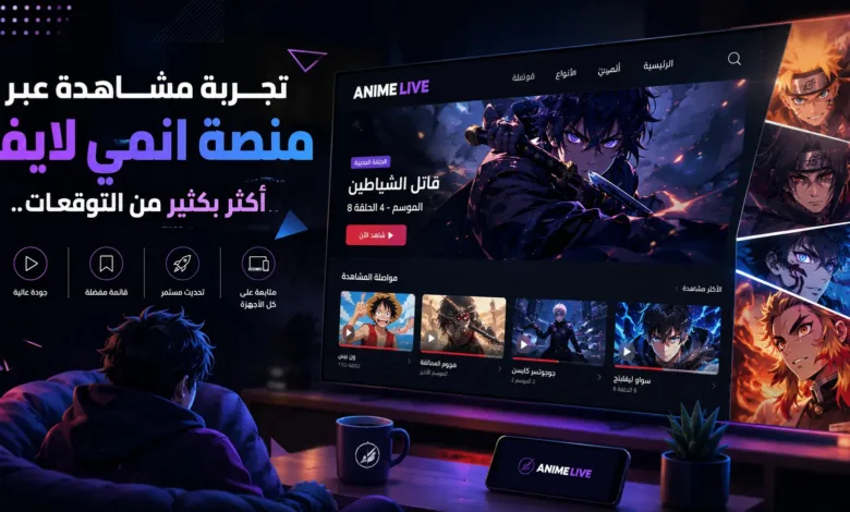 منصة انمي لايف
